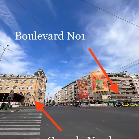 דירה Boulevard No1 Gara De Nord בוקרשט