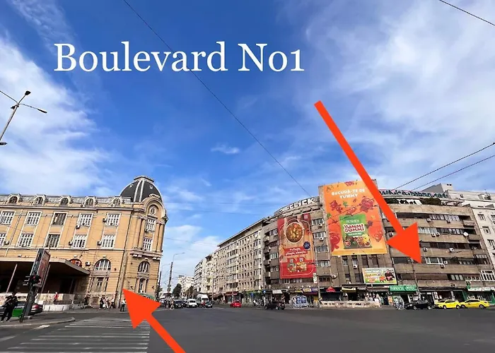 公寓 Boulevard No1 Gara De Nord 布加勒斯特